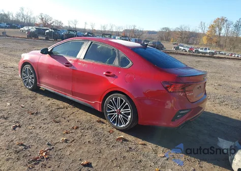 2021 Kia Forte Gt Manual from USA, damaged, VIN 3KPF44AC9ME271425